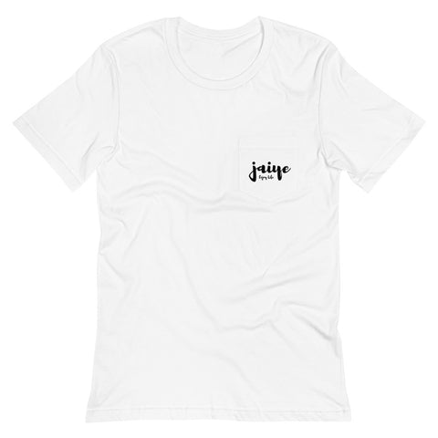 Jaiye || Pocket T-Shirt (White)